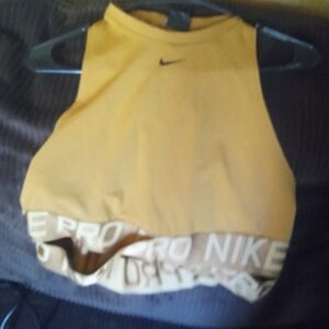 Nike cropped tank top
